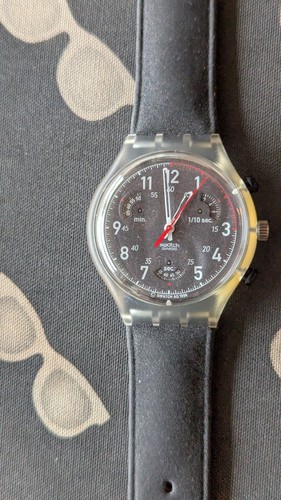 Swatch chrono speed counters - chrono,