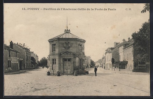 Cpa poissy pavillon de - poissy,,