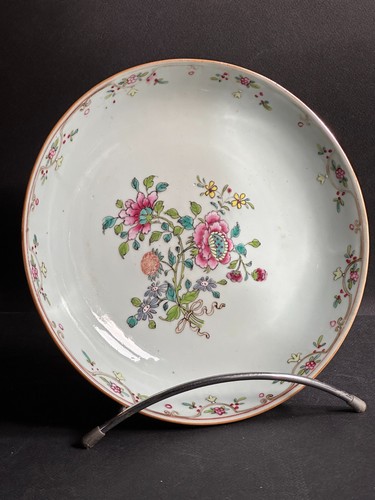 Assiette creuse 18e porcelaine - assiette,