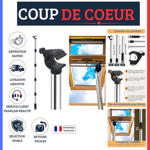 Perche commande fenêtre de - de,