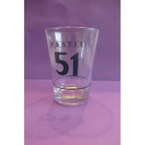 Ancien verre publicité - verre, pastis