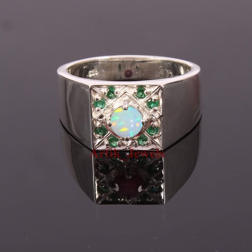 Natural fire opale - fire, onyx