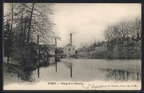 Cpa cirey étang la - de,