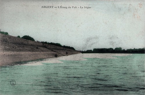 Cpa argent l - argent, l'Étang