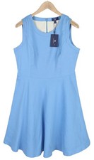 GANT Lin Robe Femmes EU42 Bleu