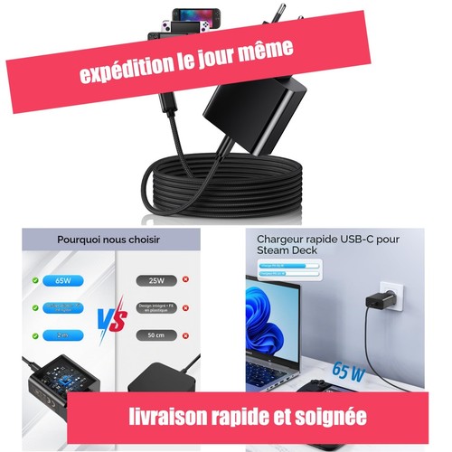 Chargeur secteur 65w - chargeur, usb-c