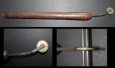 19th Century Very Large Handle Bronze Gilding Iron Gilding Binder #134