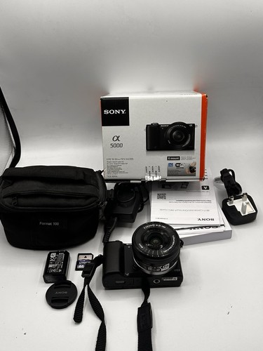 Sony alpha 5000 - 5000, +