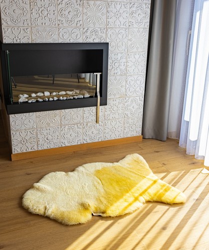 Peau mouton veritable - peau,