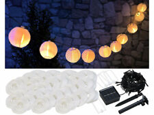 Guirlande LED solaire blanc