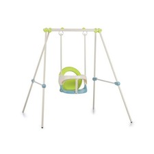 SMOBY Portique métal 1er âge Baby Swing - Hauteur 120 cm - Arceau de sécurité