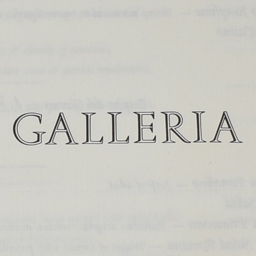 1986 ristorante galleria - 1986,