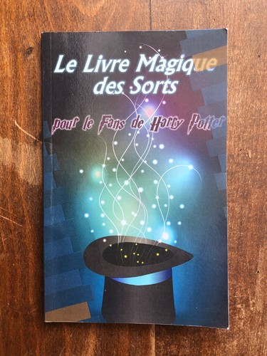 Livre magique des sorts - livre,