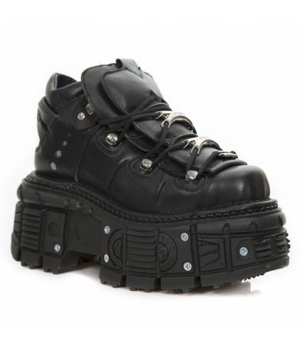 Bottines cuir militaire new - cuir,