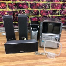 Panasonic SA-PM16 Mini HiFi Stereo 5 CD Changer/Radio/Tape Cassette-FULLY TESTED