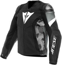 Dainese Avro 5 Combinaison (Noir/Blanc/Anthracite) Taille: 52 Veste En Cuir
