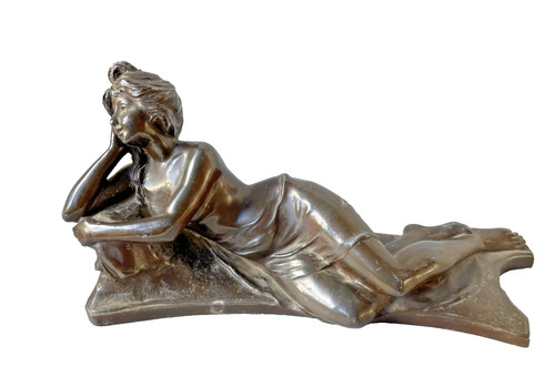 Statuette régule 1900 - statuette, en