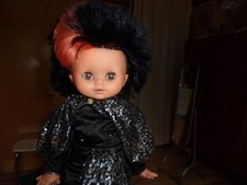 Poupée CLODREY punk 45 cm