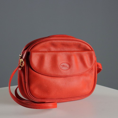 Sac longchamp vintage cuir - sac,