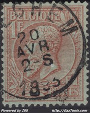 BELGIQUE LEOPOLD II N° 51