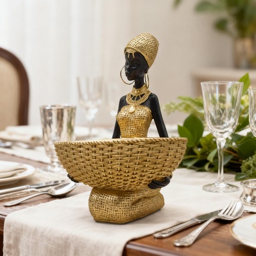 Sculpture tribale femme - sculpture,