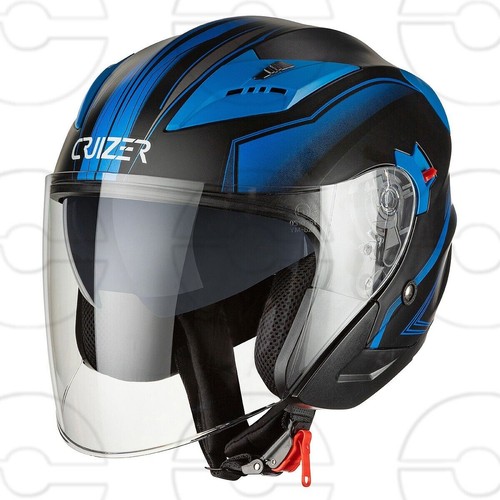 Casque moto scooter jet - de,