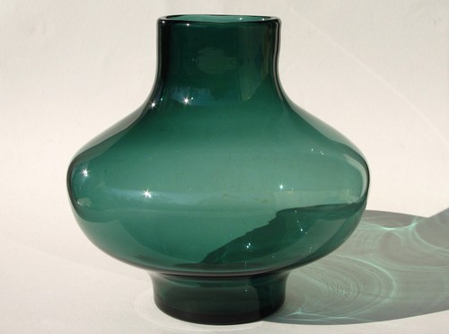 Grand vase verre soufflé - vase,