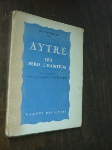 Paulhan jean aytré qui - jean, :