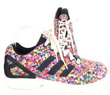 ADIDAS Torsion ZX Flux Multicolor Prism Running Sneakers SZ 8.5  - M19845