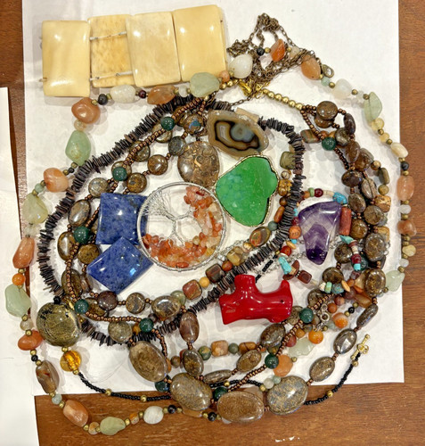 Perles pierres fines lapis - pierres,