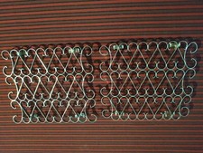 2 Dessous de plat inox motif