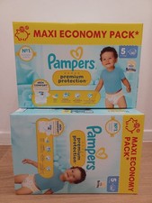 2 MaxiEcopack 80 Couches Pampers premium Taille 5/11 à16kg Lot Pack Changes Bébé