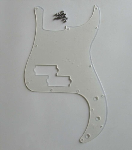 Clear bass pickguard pb - clear,