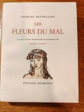 charles baudelarie les fleurs du mal illustrato da andrè collot ed.rombaldi 1950