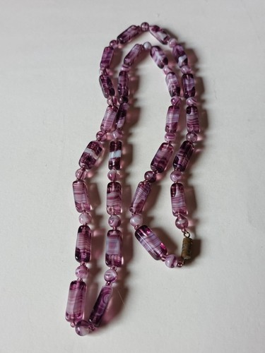 Ancien collier perles pâte - , de