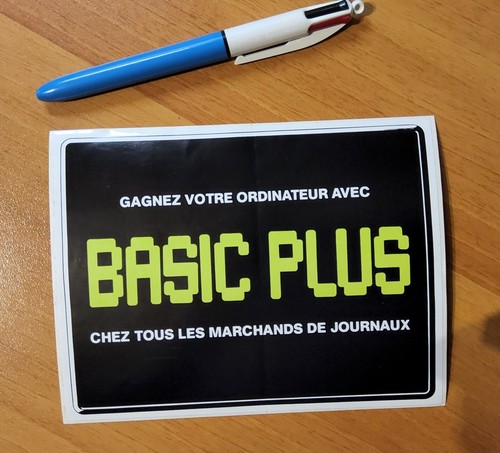 Autocollant ordinateur basic - ordinateur,