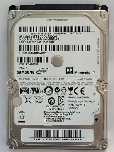 St1000lm024 hn m101mbb - pn:, hn-m101mbb
