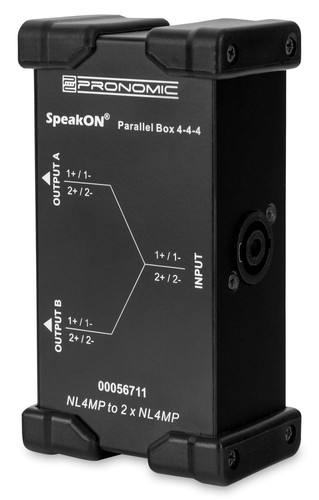 Câble speakon splitter - speakon,