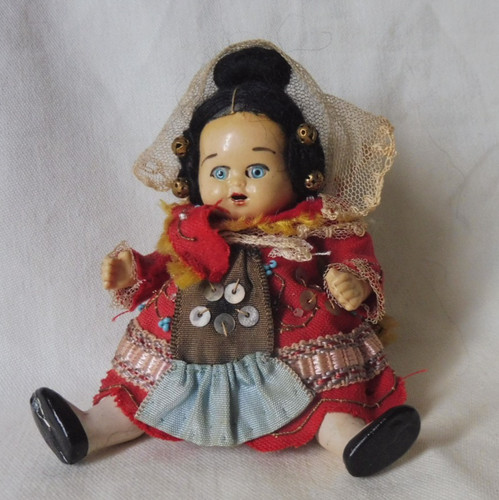 Poupée chinoise ancienne - poupÉe, en