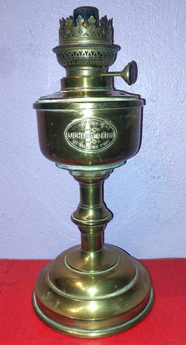 Rare lampe petrole chemin de - petrole,