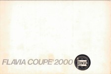 Brochure Lancia Flavia Coupé