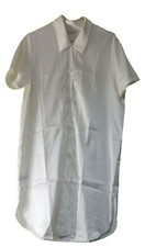 Chemise de nuit satin brodé