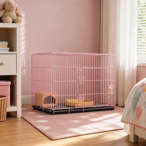 Cage pour lapin avec - , bac