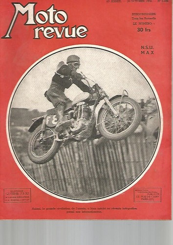 Moto revue 106 nouveautes - moto, n°1.106