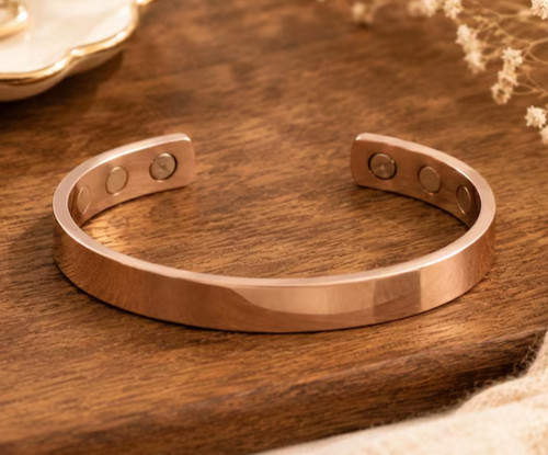 Bracelet magnétique cuivre - bracelet,