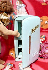 ANTIQUE TOY, OLD FRIDGE "baby cold" in painted sheet metal circa 1950