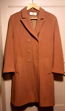 MANTEAU FEMME RHAPSODIE. LAINE et CACHEMIRE. Marron Camel TAILLE 42
