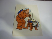 CARTE POSTALE 15X10 TINTIN