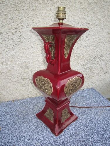 Lampe ancienne porcelaine - lampe,