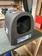 Bac à Litière CURVER Maison de Toilette pour Chat Bac à Litière